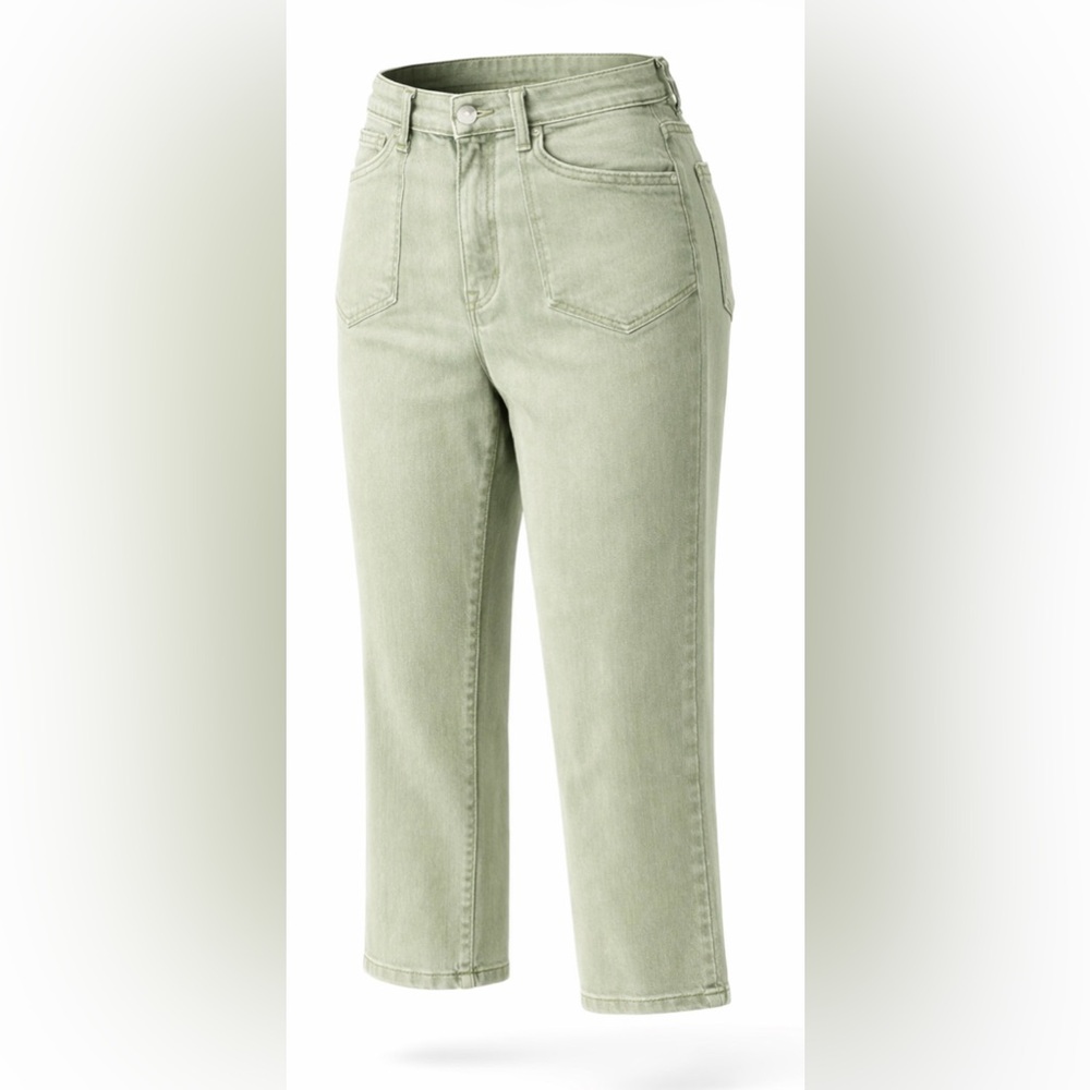 NICOLE By Nicole Miller Jeans Slim Crop High Rise Size 16P NWT